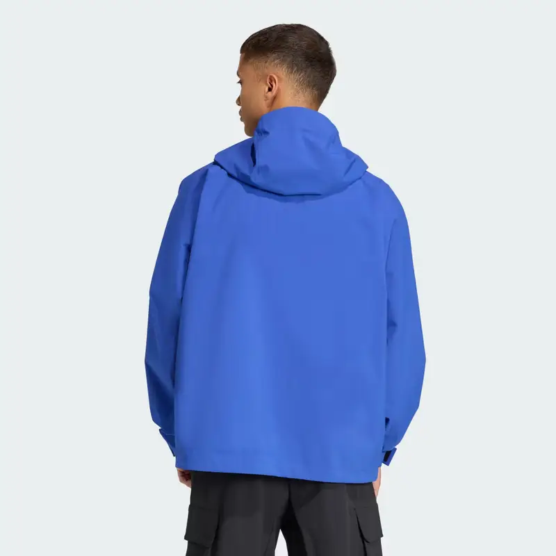 Giacca antipioggia MYSHELTER CLIMAPROOF Semi Lucid Blue miniatura 2