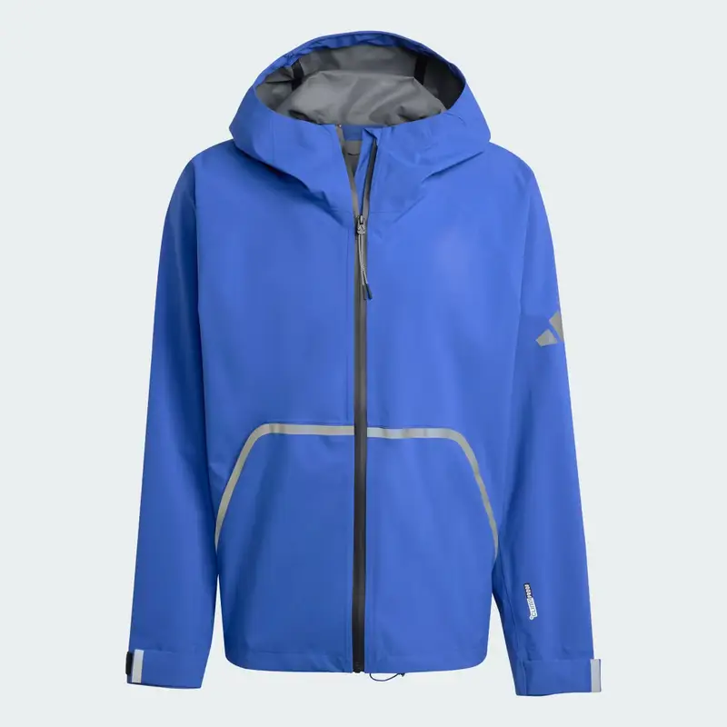 Giacca antipioggia MYSHELTER CLIMAPROOF Semi Lucid Blue miniatura 4