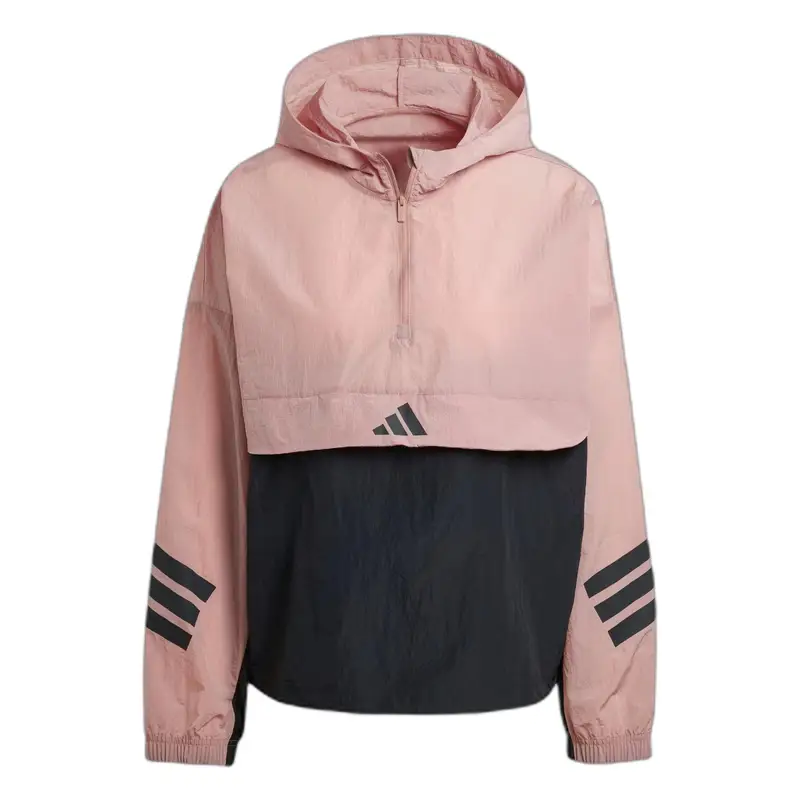 Giacca antivento da donna adidas Future Icons 3-Stripes Rose