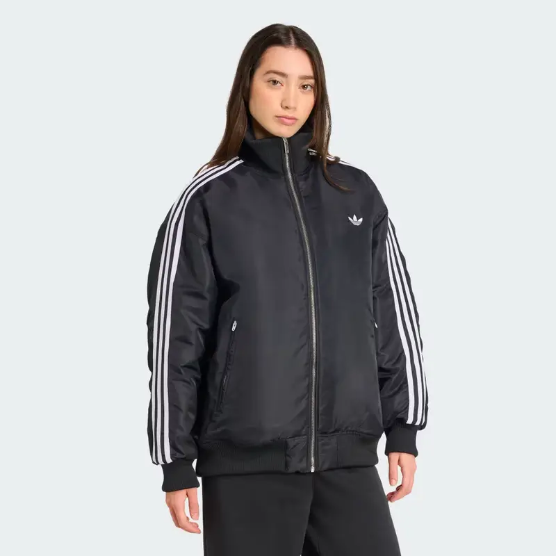 Giacca bomber oversize Firebird Black