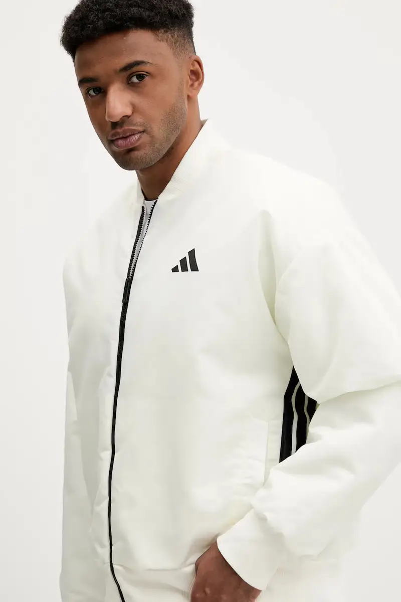 giacca bomber Stadium colore beige JX5638 miniatura 4