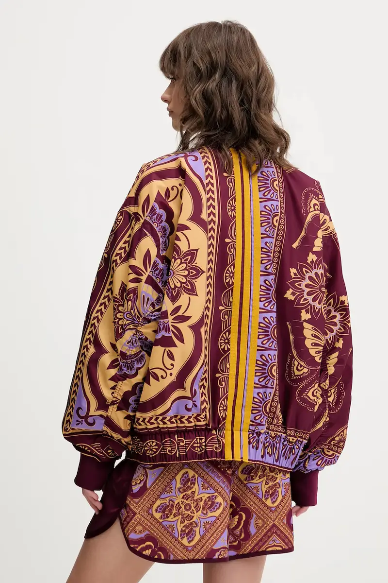 giacca bomber x Farm Rio colore granata JL8621 miniatura 3