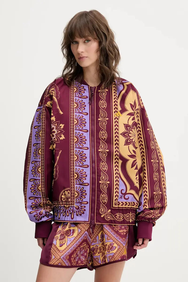 giacca bomber x Farm Rio colore granata JL8621