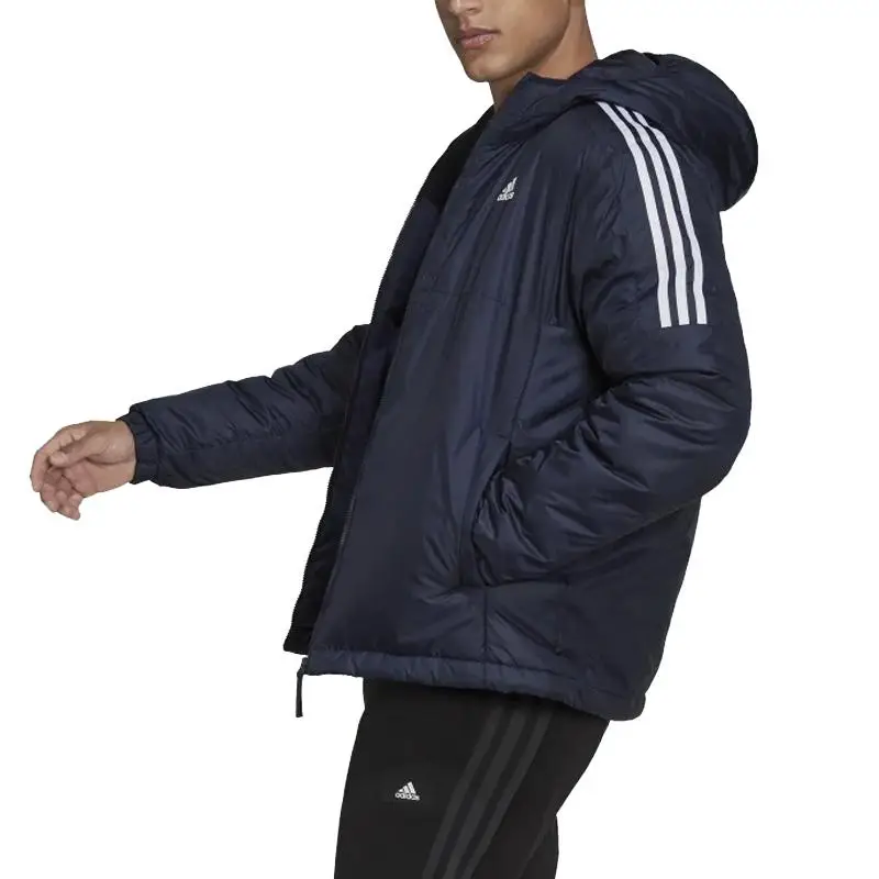 Giacca Calda in Cotone Sportivo Outdoor Adidas Uomo Giacca Inchiostro GT9165 L miniatura 3