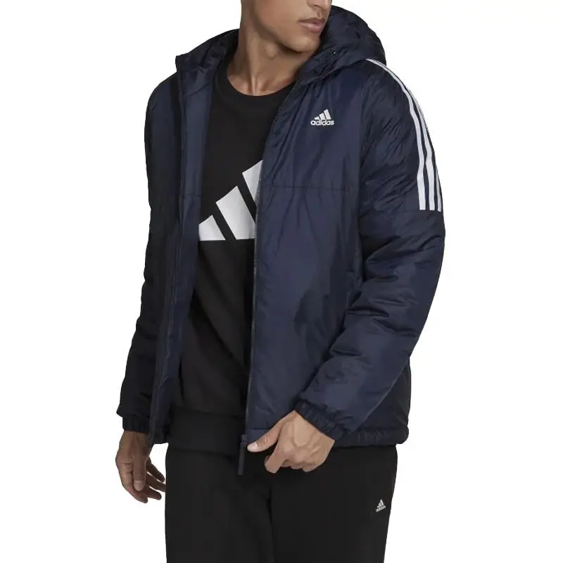 Giacca Calda in Cotone Sportivo Outdoor Adidas Uomo Giacca Inchiostro GT9165 XL miniatura 2
