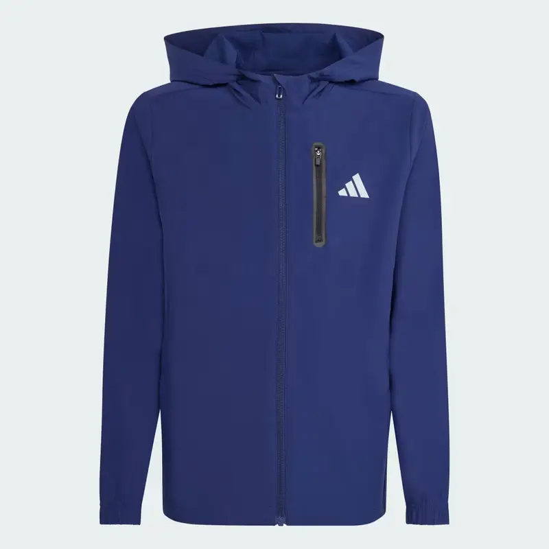 GIACCA CON CAPPUCCIO ADIDAS TECH WOVEN Dark Blue