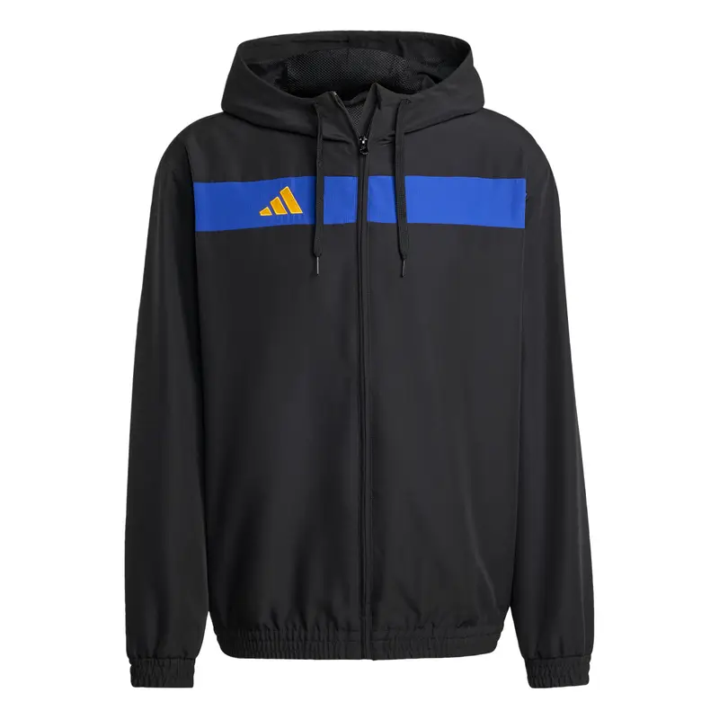 Giacca con cappuccio adidas Tiro25 Essentials Noir