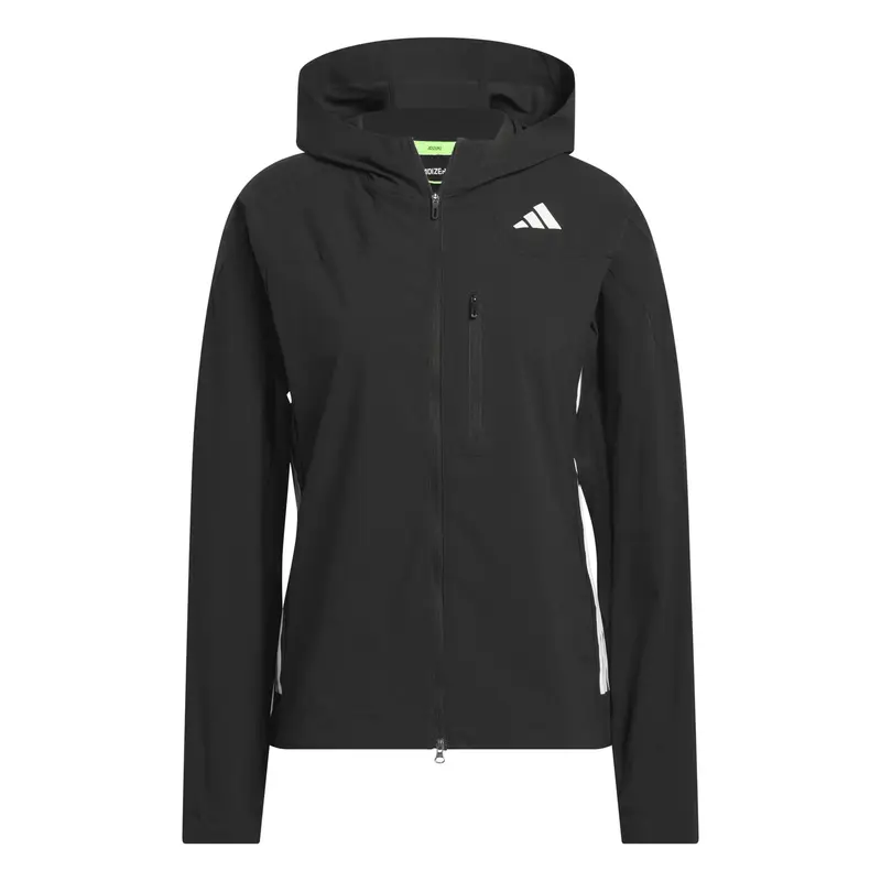 Giacca con cappuccio da donna adidas Adizero Noir