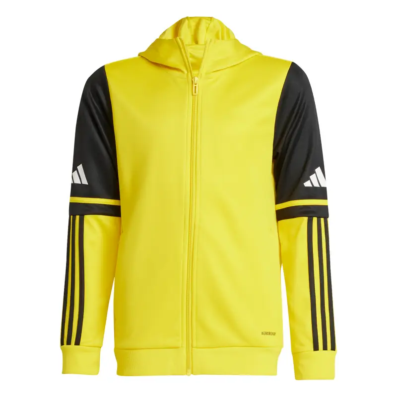 Giacca con cappuccio per bambini adidas Squadra 25 Jaune