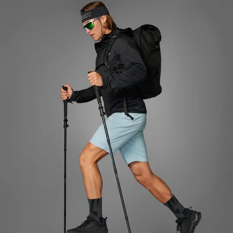 Giacca con cappuccio Terrex Xperior Climawarm+ Wind Light Fleece Black miniatura 3