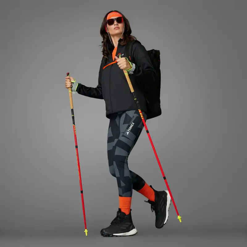 Giacca con cappuccio Terrex Xperior Climawarm+ Wind Light Fleece Black miniatura 3