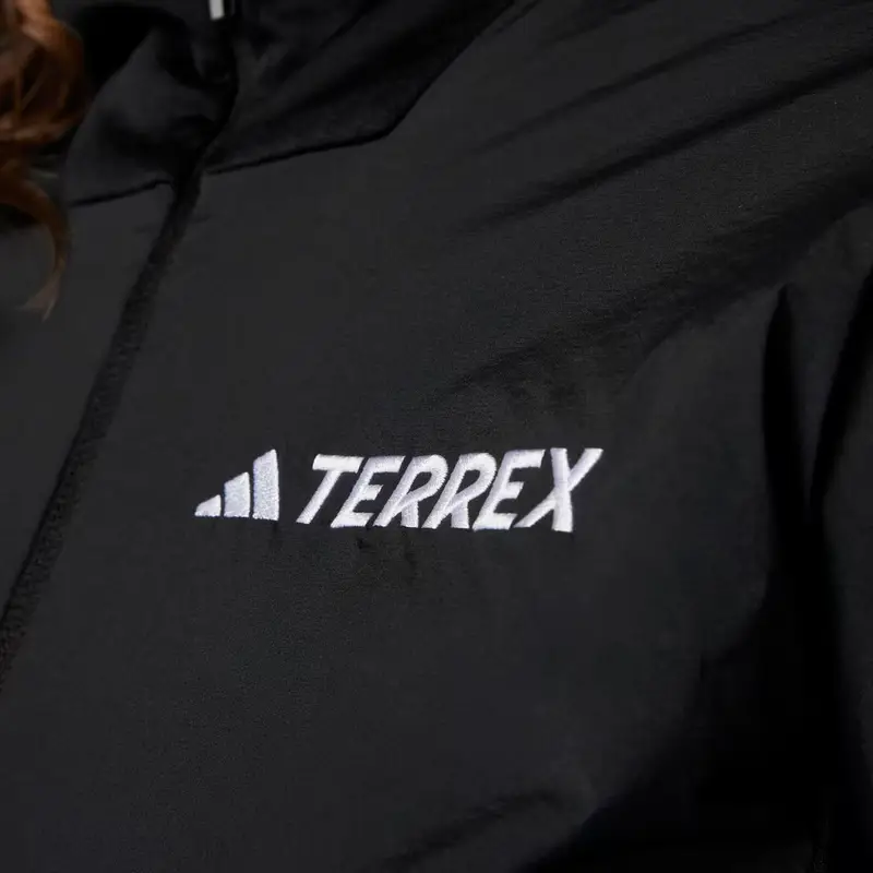 Giacca con cappuccio Terrex Xperior Climawarm+ Wind Light Fleece Black miniatura 4