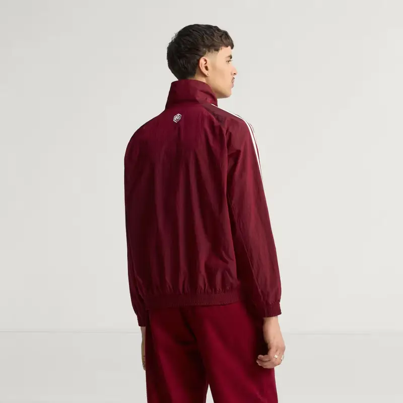 Giacca con mezza zip Terrace Icons Arsenal FC Team Coll Burgundy 2 miniatura 2