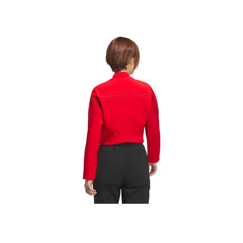 Giacca Corta Adidas Collaborazione Samuel Gui Yang con Bottoni a Disco Donna Capispalla Rosso Energia JF6664 XS miniatura 2