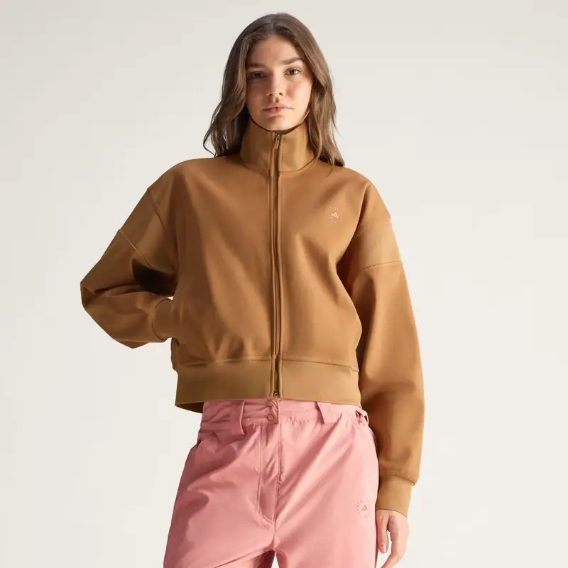 Giacca da allenamento adidas by Stella McCartney Knitted Wild Brown