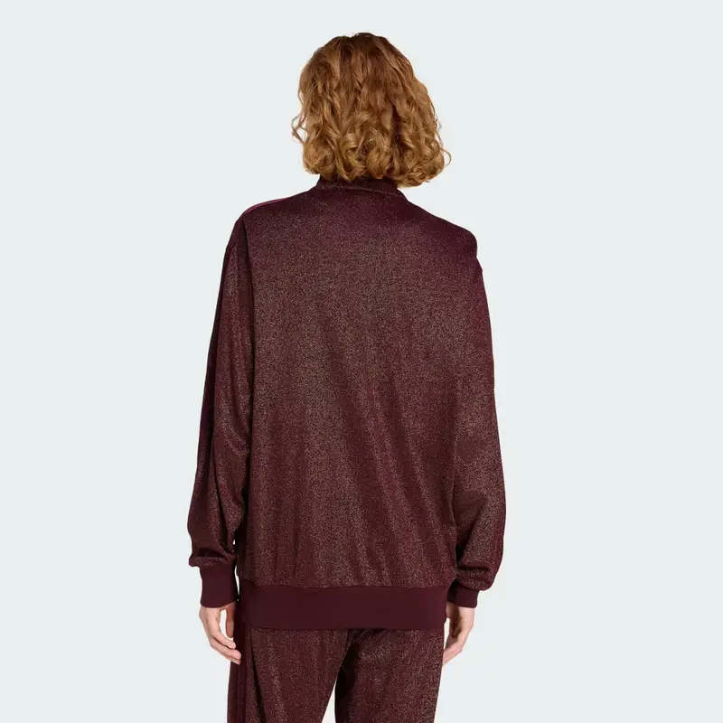 GIACCA DA ALLENAMENTO ADIDAS ORIGINALS LUREX FIREBIRD Maroon miniatura 2