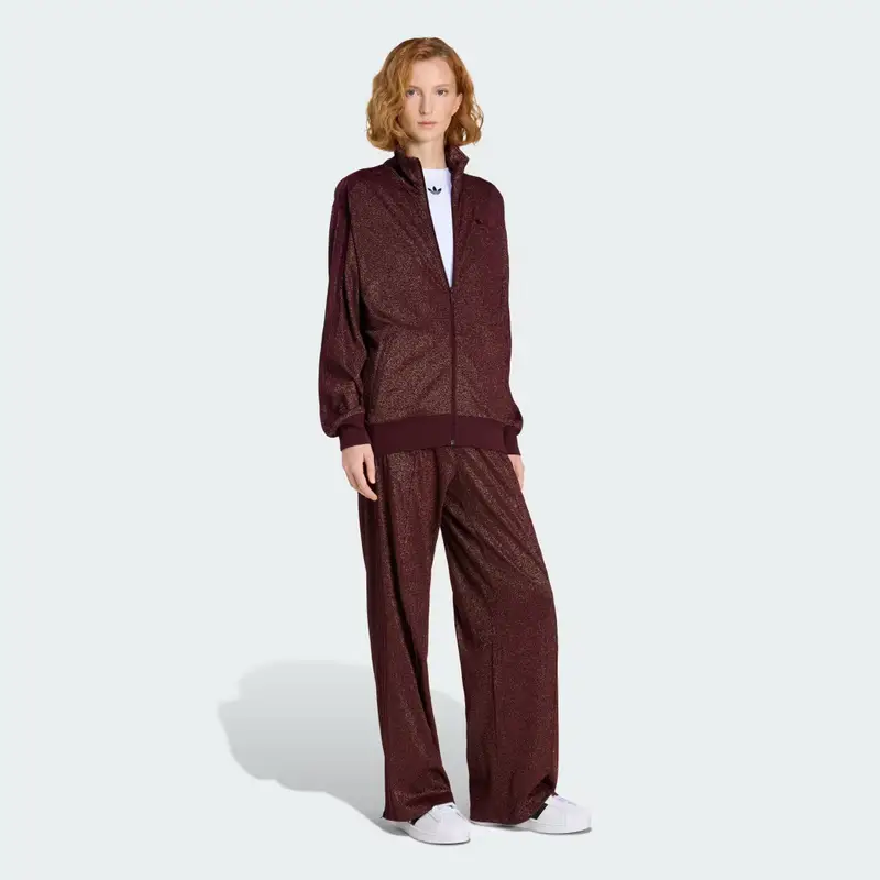 GIACCA DA ALLENAMENTO ADIDAS ORIGINALS LUREX FIREBIRD Maroon miniatura 3