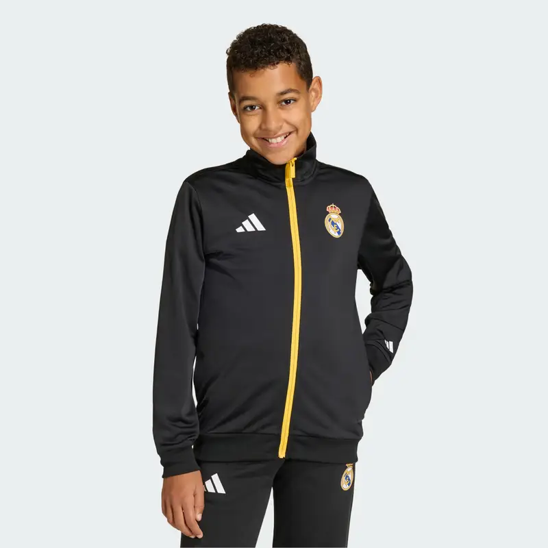 Giacca da allenamento adidas Real Madrid Avengers Kids Black miniatura 3