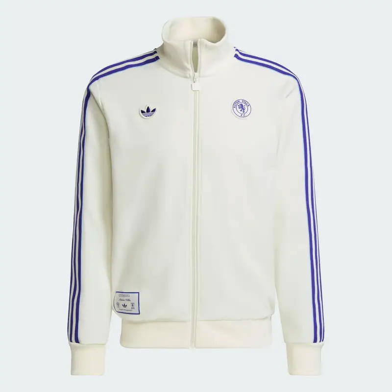 Giacca da allenamento Aston Villa FC Terrace Icons Off White miniatura 4