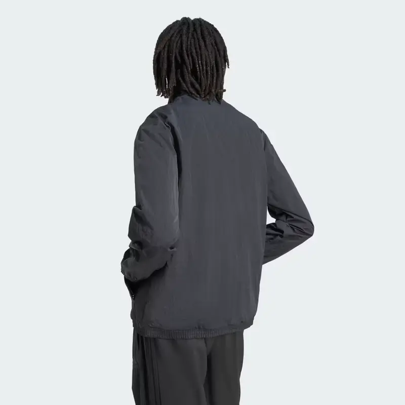 Giacca da allenamento Firebird con strisce frontali in tessuto Black miniatura 2