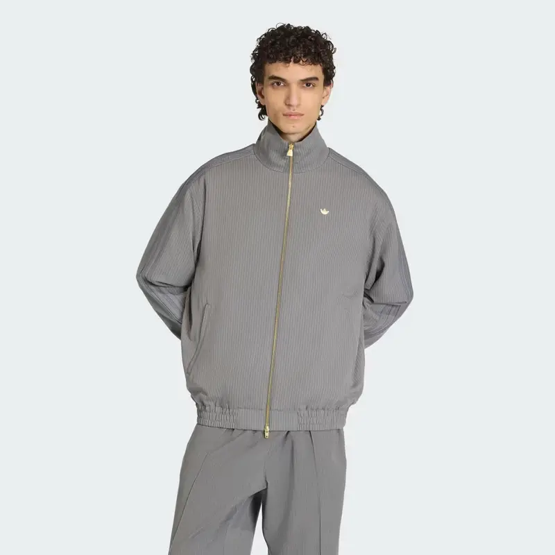 Giacca da allenamento FIREBIRD LOOSE PINSTRIPES Grey Four