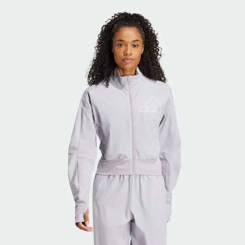 Giacca da allenamento Full-Zip | Adidas Grigio