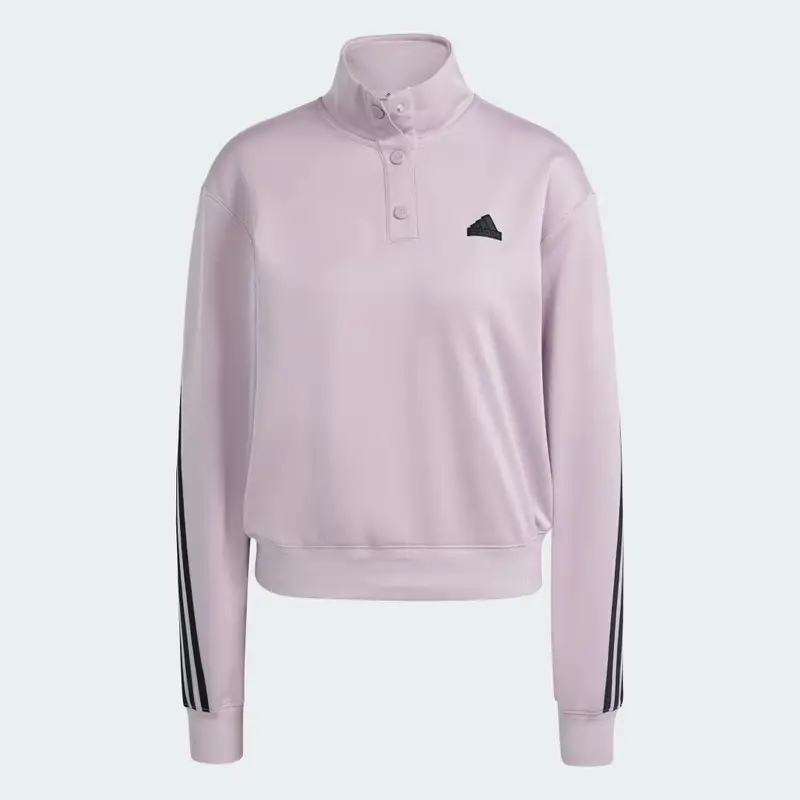 Giacca da allenamento Iconic Wrapping 3-Stripes Snap Preloved Fig