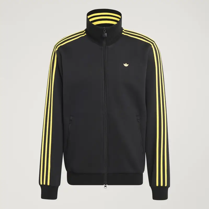 Giacca da allenamento ICONICA A RIGHE TIPPED Black miniatura 4