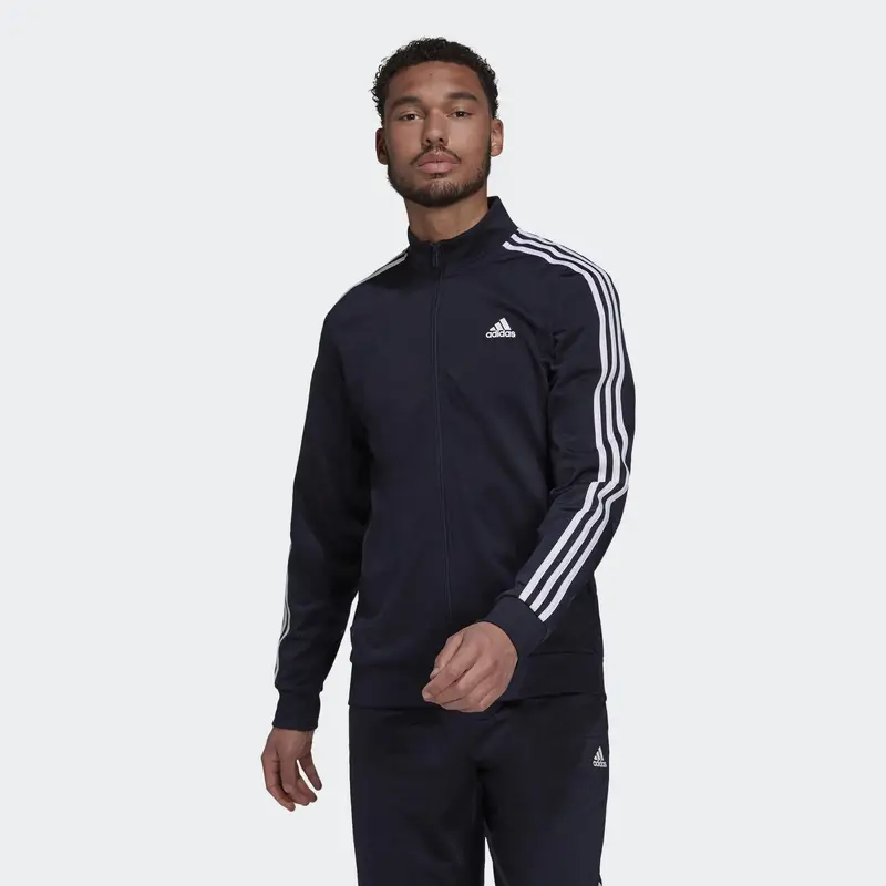 Giacca da allenamento Primegreen Essentials Warm-Up 3-Stripes | Adidas Blu petrolio