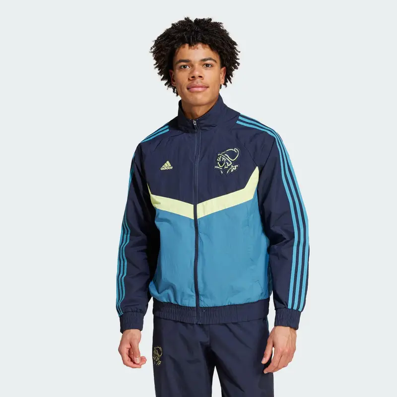 Giacca da allenamento Seasonal Ajax Amsterdam | Adidas Blu petrolio