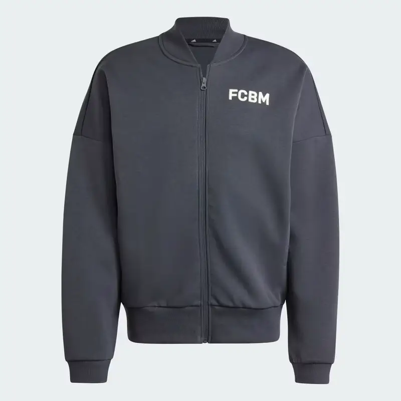 Giacca da allenamento Seasonal Doubleknit FC Bayern MÃ¼nchen Grey miniatura 4