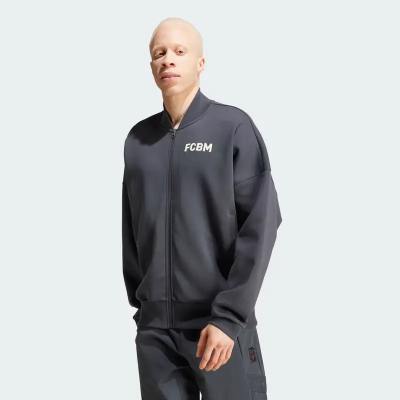 Giacca da allenamento Seasonal Doubleknit FC Bayern MÃ¼nchen Grey