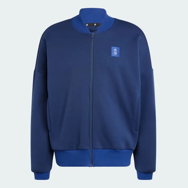Giacca da allenamento Seasonal Manchester United FC Night Indigo miniatura 4