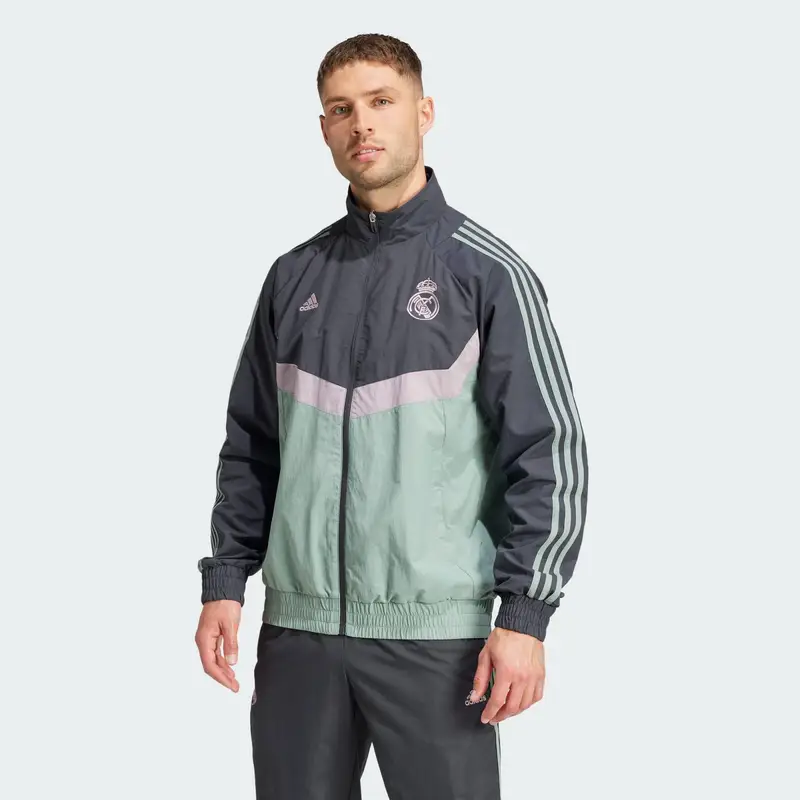 Giacca da allenamento Seasonal Real Madrid | Adidas Grigio carbone