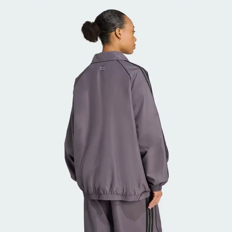 Giacca da allenamento Teamgeist adicolor Oversized Woven Grey Strata miniatura 2