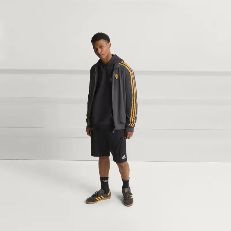 Giacca da allenamento Terrace Icons Manchester United Utility Black miniatura 4