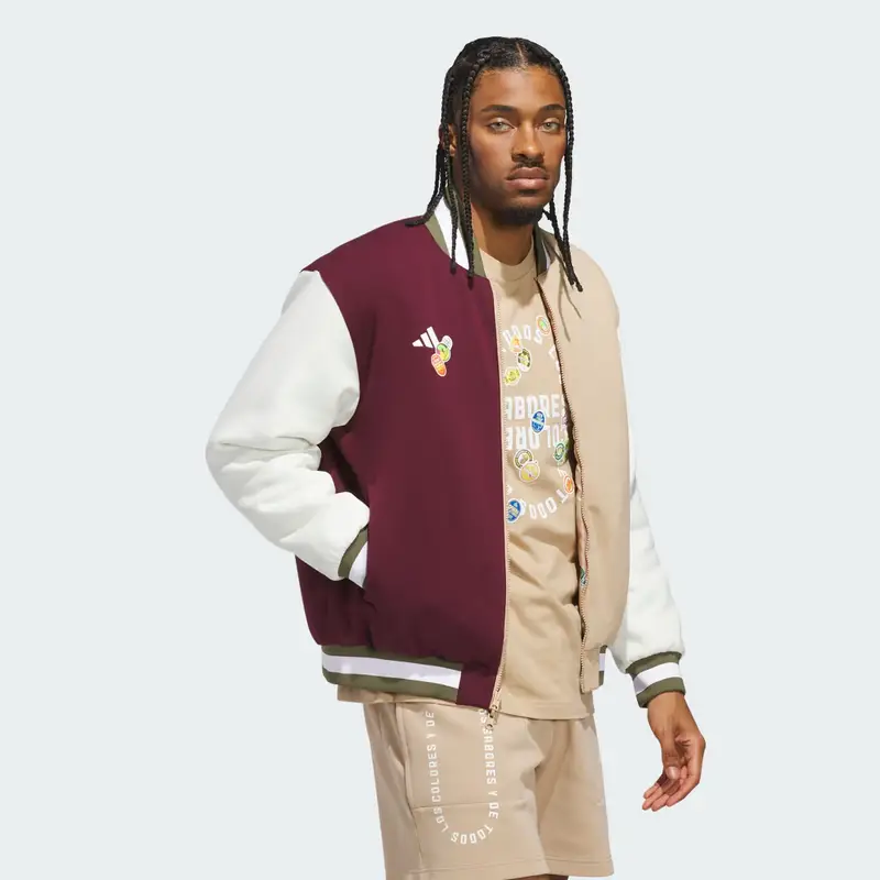 Giacca da coach della storia ispanica (neutra) Warm Sandstone miniatura 4