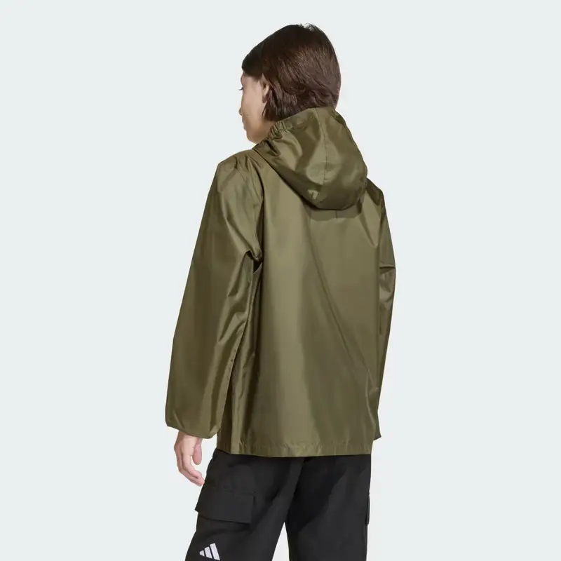 Giacca da pioggia per bambino Olive Strata miniatura 4