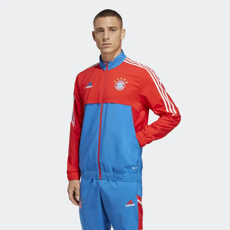 Giacca da rappresentanza Condivo 22 FC Bayern München | Adidas Rosso