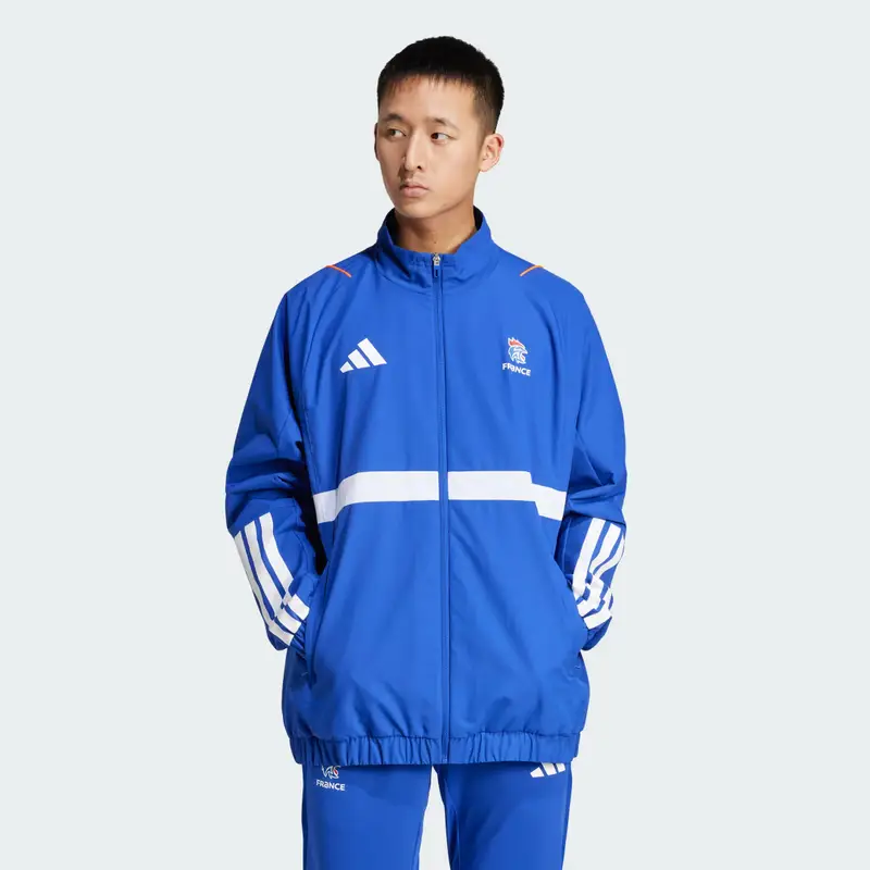 Giacca da rappresentanza Handball France Semi Lucid Blue
