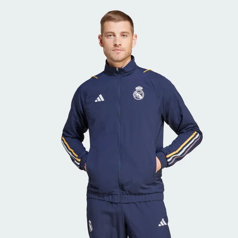 Giacca da rappresentanza Tiro 23 Real Madrid | Adidas Blu scuro