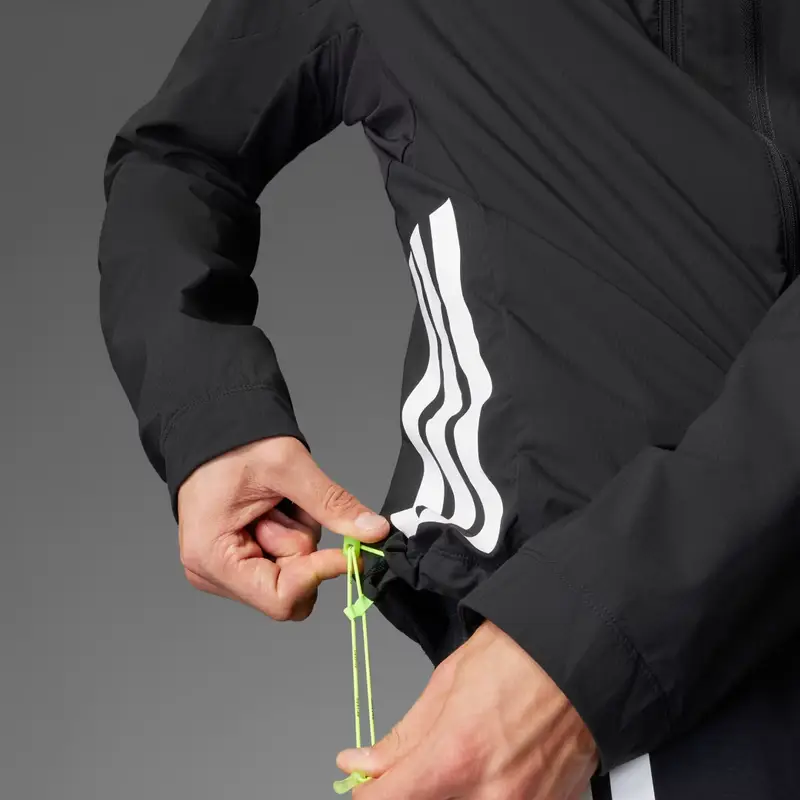 Giacca da running adizero Black miniatura 3