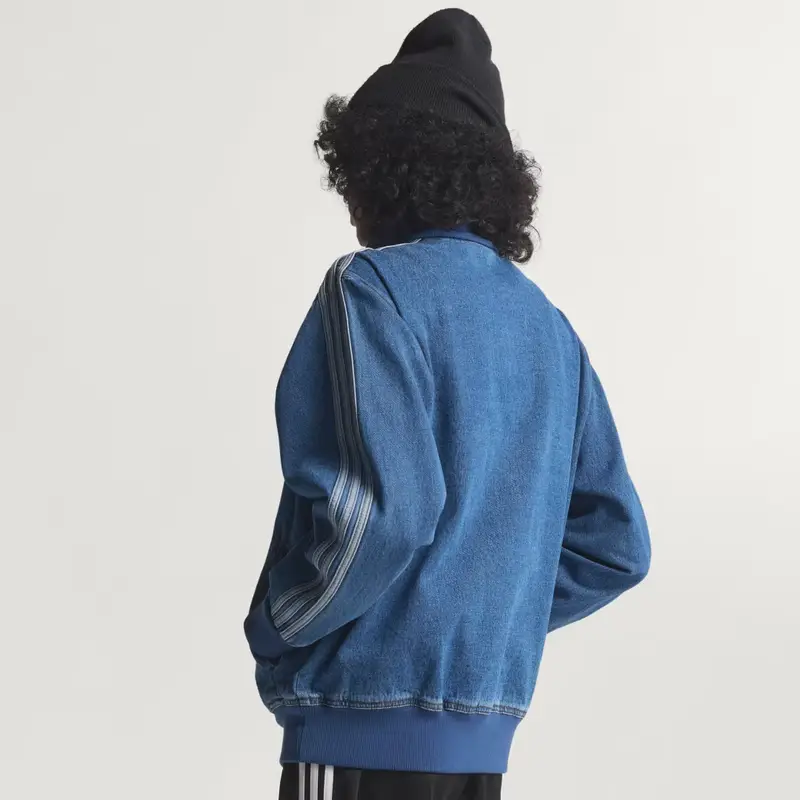 GIACCA DA TRACK ADICOLOR DENIM FIREBIRD Blue Denim miniatura 2