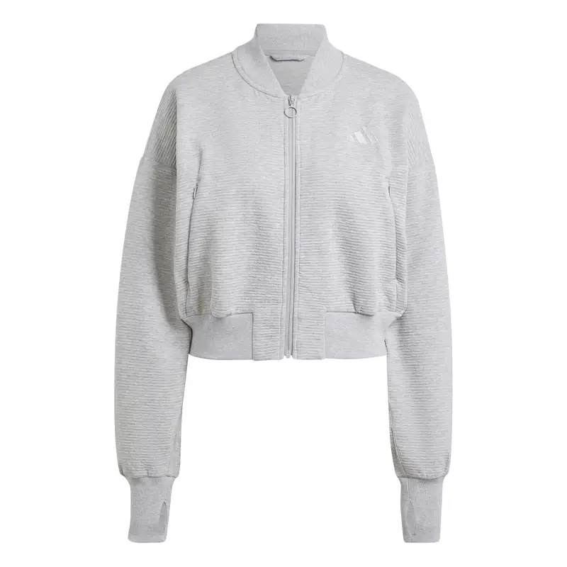 Giacca da Tuta a coste da donna adidas All Szn Gris