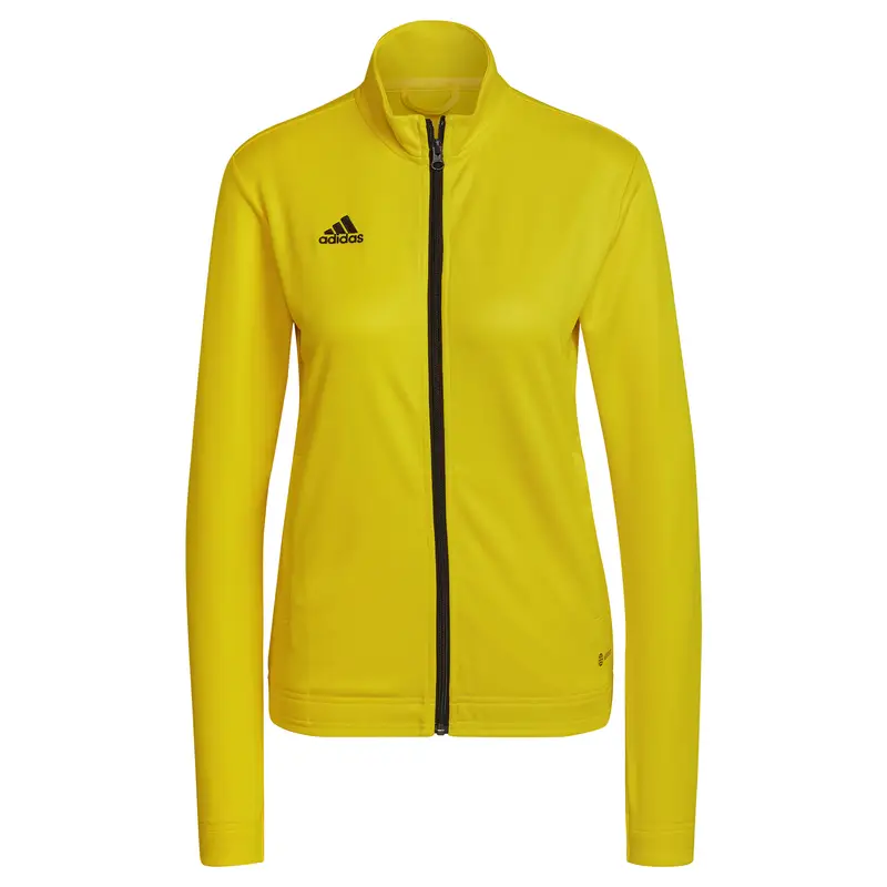 Giacca della tuta da donna adidas Entrada 22 Jaune