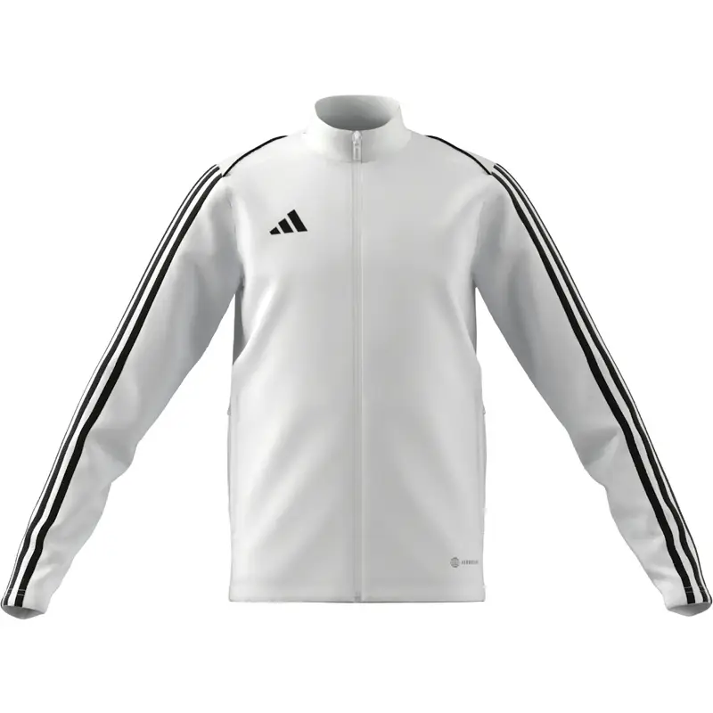 Giacca della tuta da ginnastica per bambini adidas Tiro 23 League Blanc