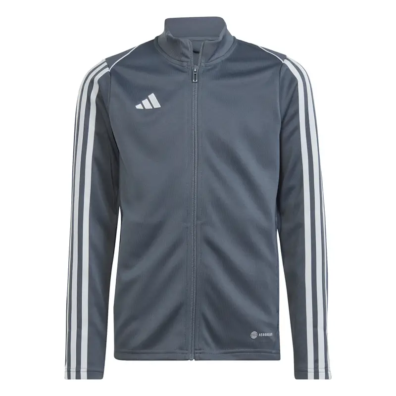 Giacca della tuta da ginnastica per bambini adidas Tiro 23 League Gris