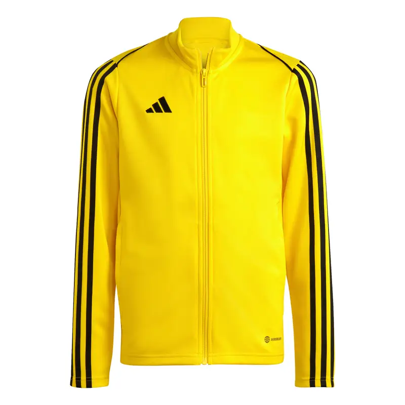 Giacca della tuta da ginnastica per bambini adidas Tiro 23 League Jaune