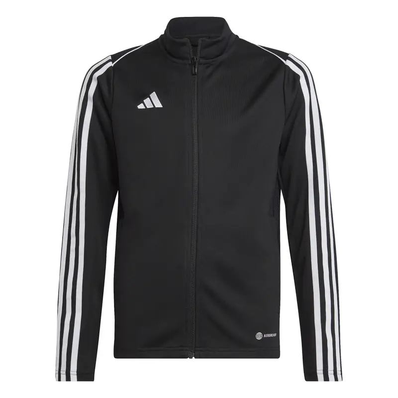 Giacca della tuta da ginnastica per bambini adidas Tiro 23 League Noir