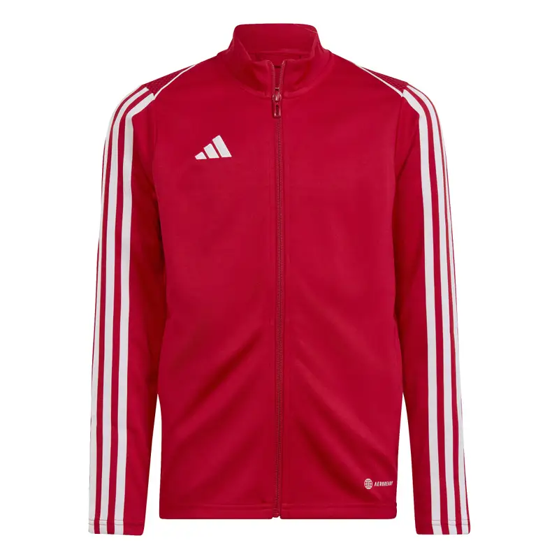 Giacca della tuta da ginnastica per bambini adidas Tiro 23 League Rouge
